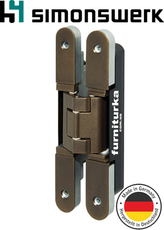 Петля дверная скрытая Tectus 240 3D (до 40 кг)