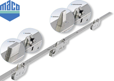 Замок дверной рейка ZT-F ДМ-45, Maco (Австрия)