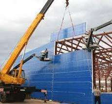 Работы по монтажу сэндвич панелей