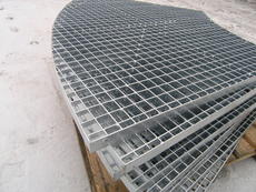 Решетчатый настил - производство