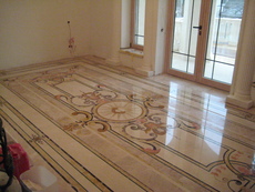 Изделия из мрамора, гидрорез, панно