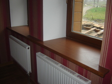 Пластиковые и деревянные подоконники Danke, Werzalit, Topal