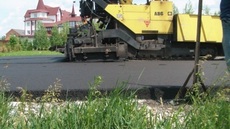 Выполняем асфальтные работы