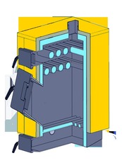 Котлы на твердом топливе SUN ECO 17 кВт