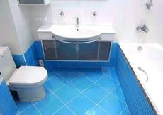 Укладка плитки, ламината