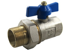 Сгон-американка с шаровым краном Ду 15-50мм