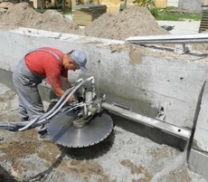 Алмазная резка бетона, железобетона 600 грн