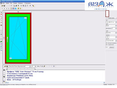 Окно "КВЕ Элит-Оптима" 1 створчатое