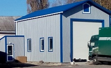 Ангар 10 х 5 м, высота 4,5 м под заказ