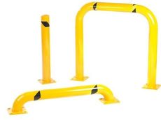 Колесоотбойники, столбики, переносные ограждения