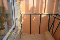 Утепление балкона правый берег г. Киев