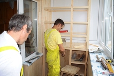 Отделка балкона /лоджии.