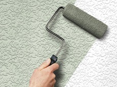 Покраска обоев