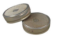 Банка металлическая низкая