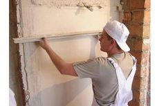 Выполним цементно-известковую штукатурку