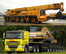 В аренду автокраны от 40 до 400 тонн, перевозка негабарита.