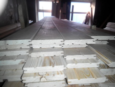 Вагонка штиль, имитация бруса, планкен ромбус (сибирская лис