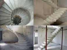 Бетонные, монолитные, железобетонные лестницы любой сложност