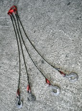 Стропы строительные канатные, текстильные и цепные, трос ста