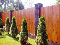 Забор из профнастила широкий выбор покрытий