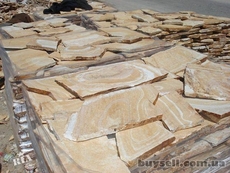 Плитняк, песчаник. Природный камень