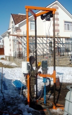 Бурение скважин в зимний период