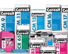 Сухие строительные смеси Ceresit тм"Henkel"
