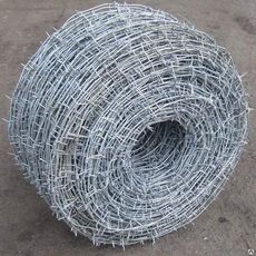 Колючая проволока оцинкованная