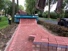 600 м.кв. за 10 часов. Система мощения 3.0 + RoadPrinter EU!