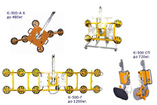 Вакуумные подъемники для стекла, сэндвич-панелей- изготовлен