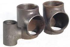 Тройник цельнотянутый, сварной, равнопроходной, переходной