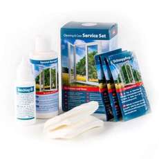 Восстановление белизны окон спец. химией