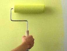 Покраска стен, потолка