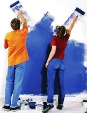 Покраска стен (Киев).