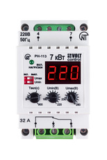 Купить реле напряжения РН-113 - Защита от скачков напряжения