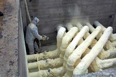 Утепление пенополиуретаном (напыление ППУ)