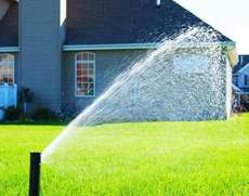 Автоматический полив газона. Автополив