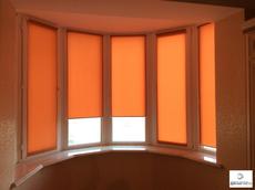 Тканевы ролети на вікна (Київ). Ролети рулонного типу на вік