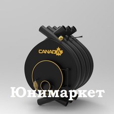 Дровяная печь калориферная Canada classic 100 м3.