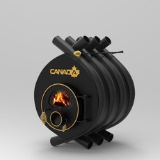 Дровяная печь калориферная Canada classic 1000 м3.