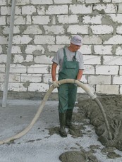 Полістиролбетон (стяжка підлоги і покрівлі)