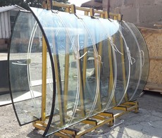 Гнутые стеклопакеты