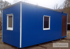 Вагончик жилой строительный 6х2,4 м