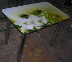 Стол стеклянный с фотопечатью по супер-цене!