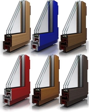 Элитные окрашенные и ламинированные окна по ценам белых!