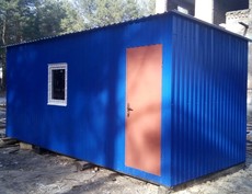 Бытовка 6 м синяя в наличии