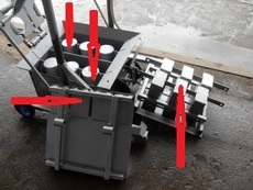 Шлакоблочный станок «НВС-3х1».