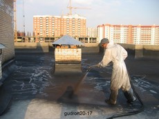 Строительство и ремонт Кровли производит Гудрон 20-17