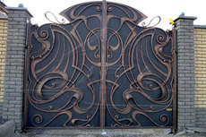 Кованые ворота