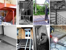 Сварочные (работы, ворота, заборы, козырьки, крыши в Киеве).